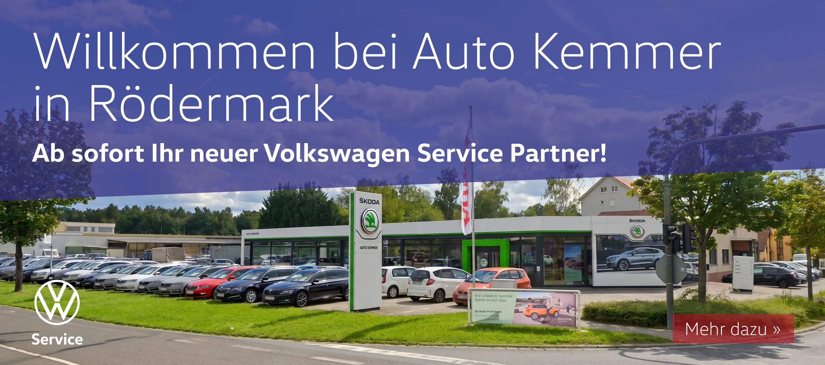 Auto Kemmer ab sofort VW Service